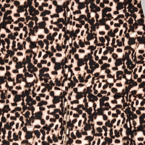 Talbots Leopard Print Vest - sz Med - Picture 10 of 10